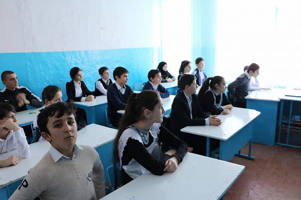 Встреча с учащимися Калининаульской СОШ им. С.И.Капаева