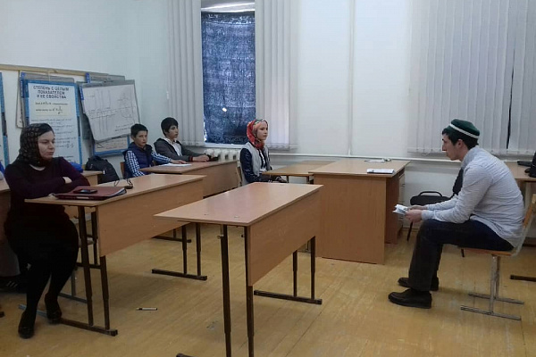 Встреча с учащимися Каратинской СОШ